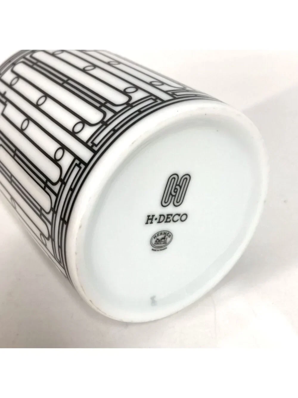 Hermes Mug Deco Ceramic White
